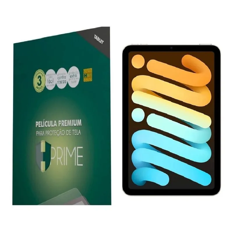 Película Premium Hprime iPad Mini 6 Modelo Fosca Pet Plástico