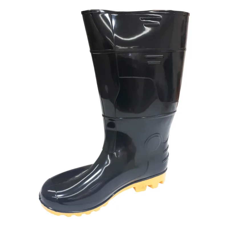 Bota Kadesh PVC Cano Longo Solado Amarelo N° 38