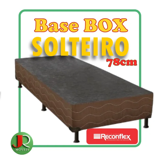 Base Box Solteiro Somie 78 cm - Reconflex