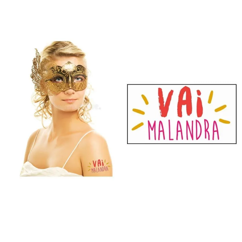 Tatuagem Temporária Carnaval Modelos Festa Alegria