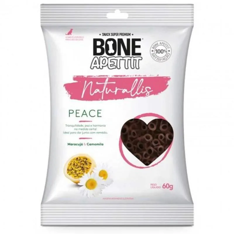 Bone Apettit Naturallis Maracujá E Camomila 60g Peace