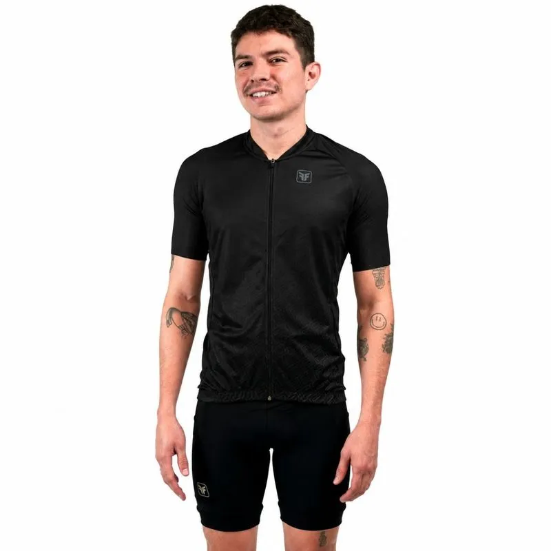 Camisa ciclismo masculina Free Force Basic Phantom GG / Preto