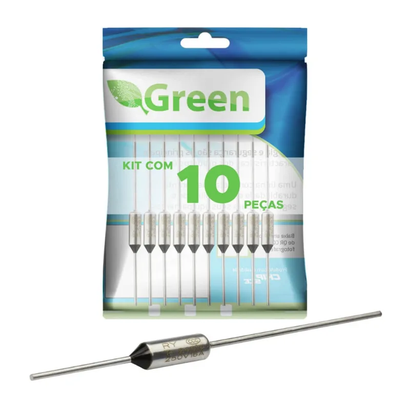 10x Fusível Térmico 16a 240° 240 Graus 110v 127v 220v 250v