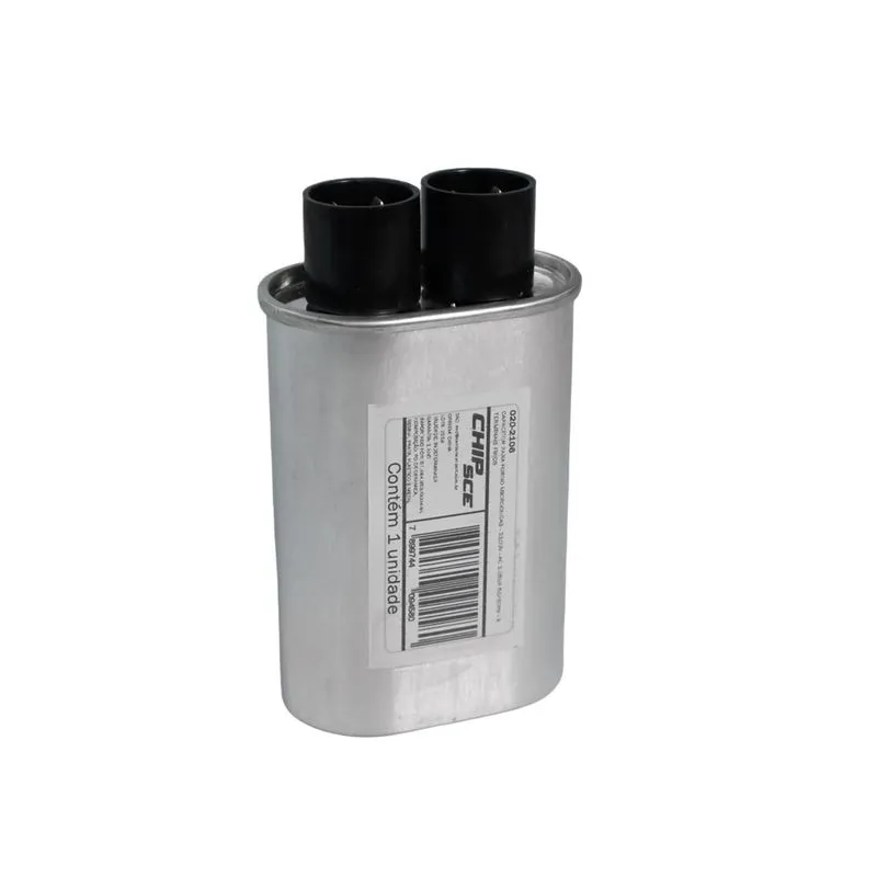 Capacitor Para Micro-ondas 1.05uf X 2100v 3 Terminais Finos