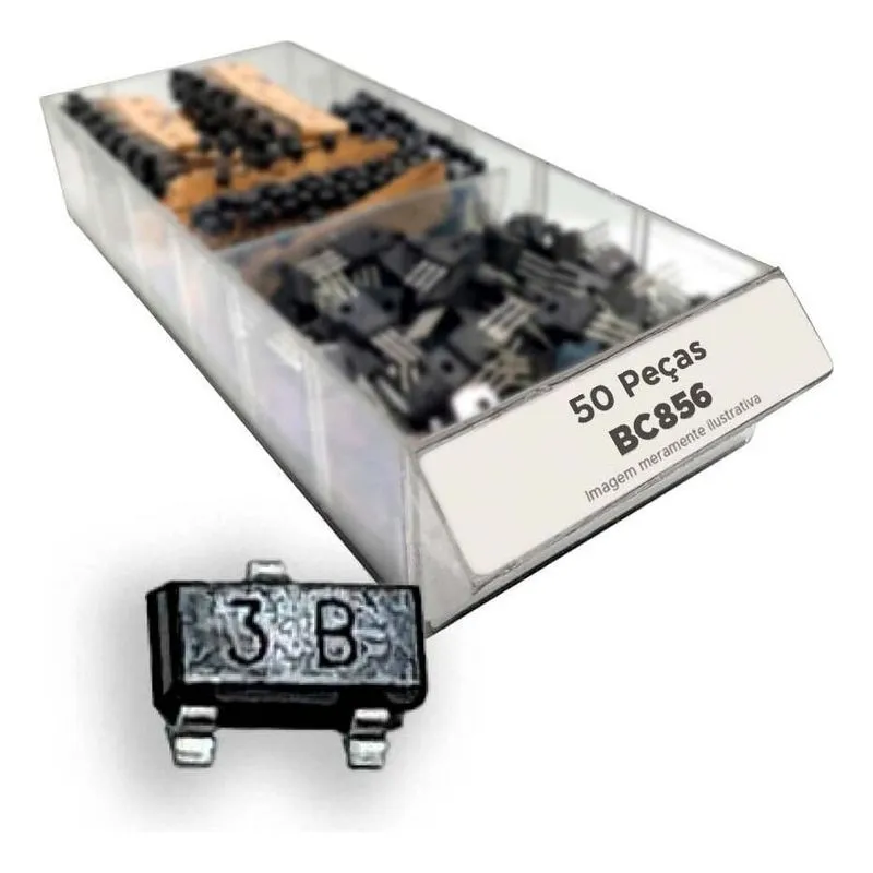 50x Transistor Smd Bc856 = Bc 856 = C856 Pnp - Sot23
