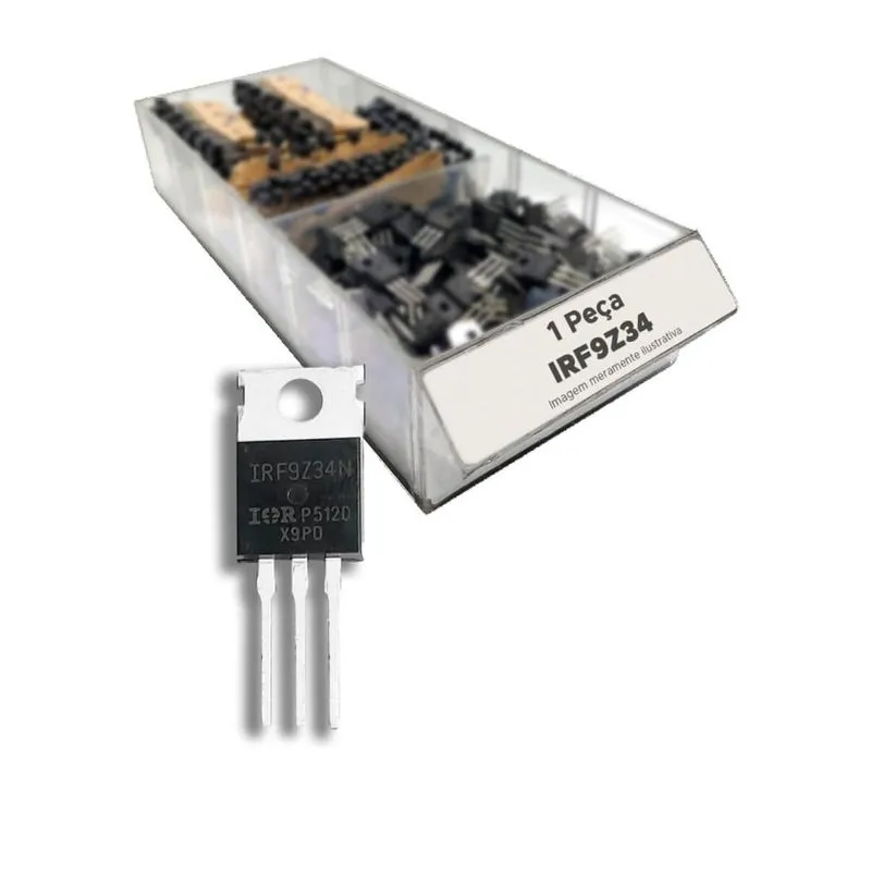 Transistor Irf9z34 = Irf9 Z34 = Irf 9z34 Mosfet