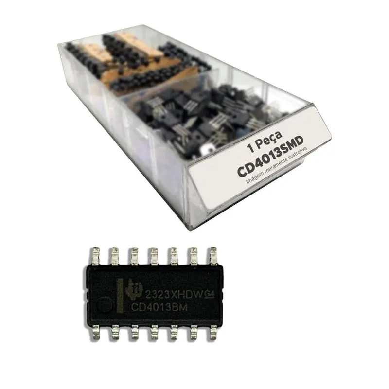 Circuito Integrado Cd4013smd = Cd 4013 Smd - Soic14