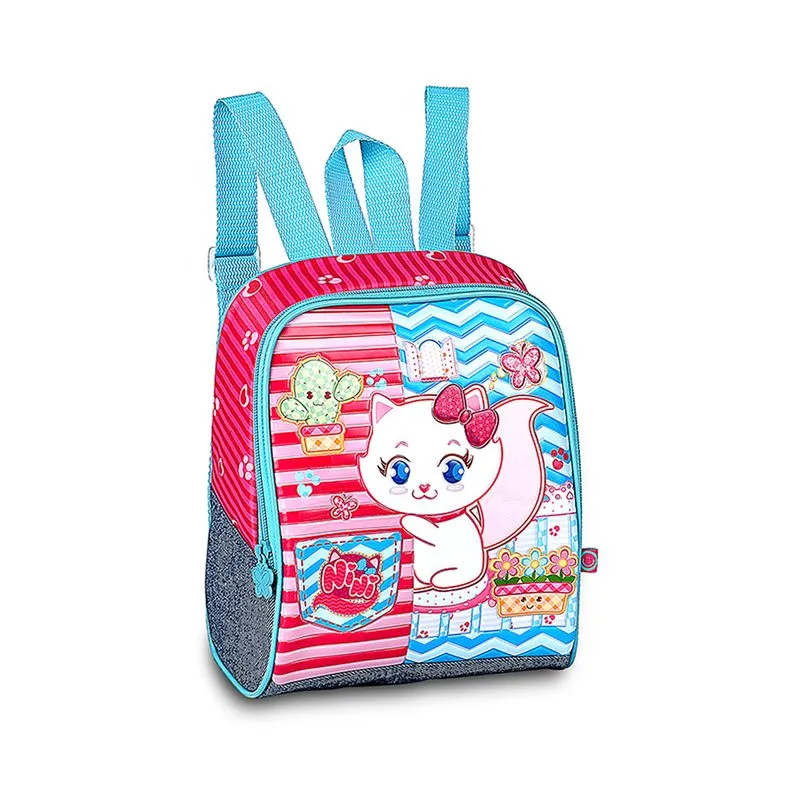 Lancheira Infantil Clio Style Nini Jeans 9" Modelo NN9068L - Item Sortido