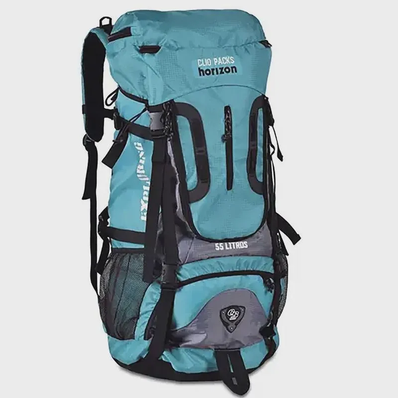 Mochila camping 55 litros clio style mc3326 trilhas viagem
