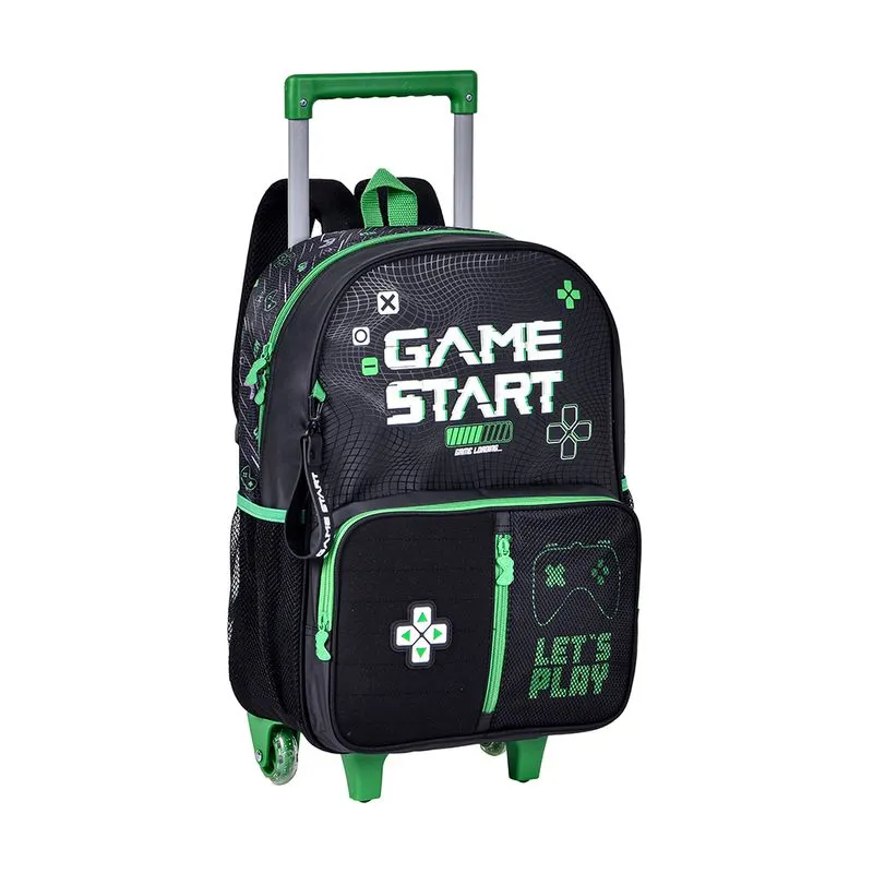 Mochila de Rodinhas Clio Game Start - Item Sortido