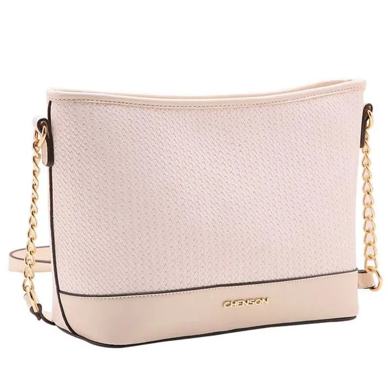 Bolsa Transversal Feminina Chenson Branco 3483377 UNICO