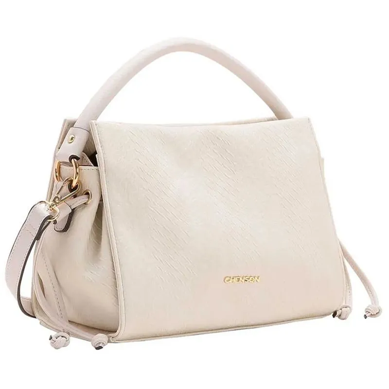 Bolsa Transversal Feminina Chenson Branco 3483360 UNICO
