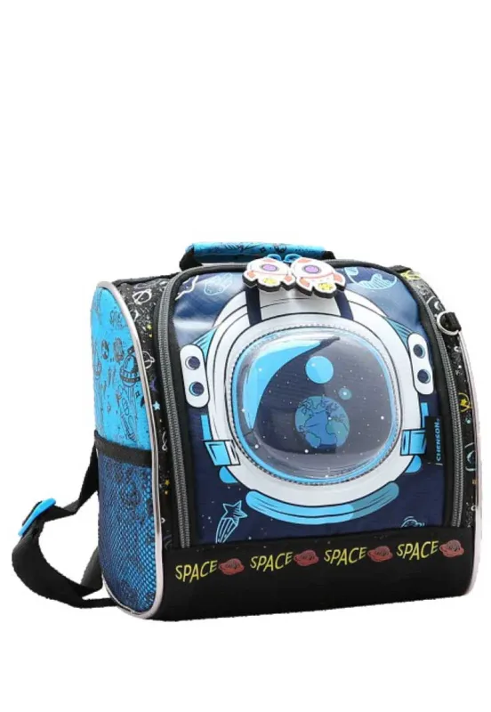 Lancheira Menino Infantil Astronauta Espaço