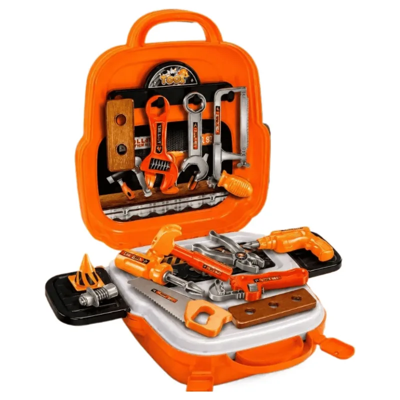 Mochila Infantil com Kit de Ferramentas - Tool Set - Ark Toys UNICA