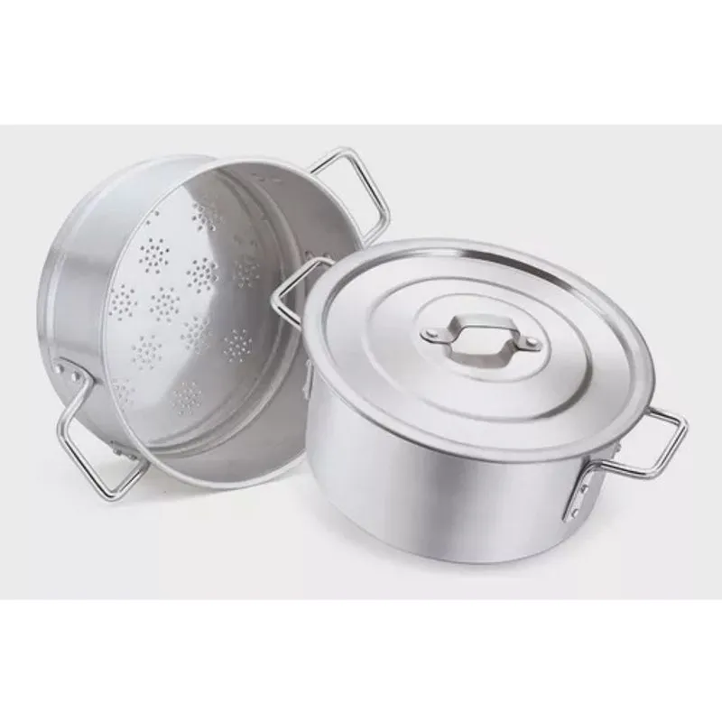 Caçarola A Vapor De Alumínio N.45 Linha Hotel Nacional