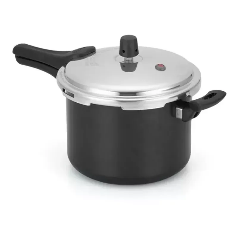 Panela De Pressão Fast 4,5l Fechamento Externo ALUMINIO NACIONAL Preta