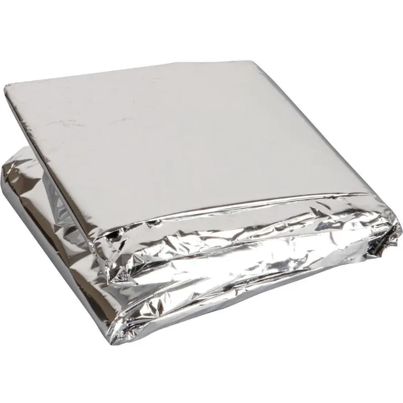 Manta termica aluminizada resgate 1,05X0,78 - infantil