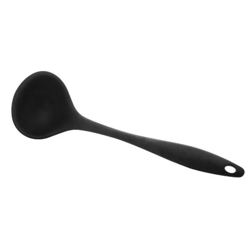 Concha para sopa em silicone Lyor 28,5x8,5cm preta