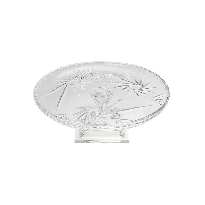 Prato Bolo 30,5 Cm Cristal - Lyor 3680