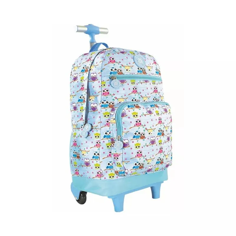 Mochilete Teen Xeryus Corujinhas 16" com 3 Compartimentos