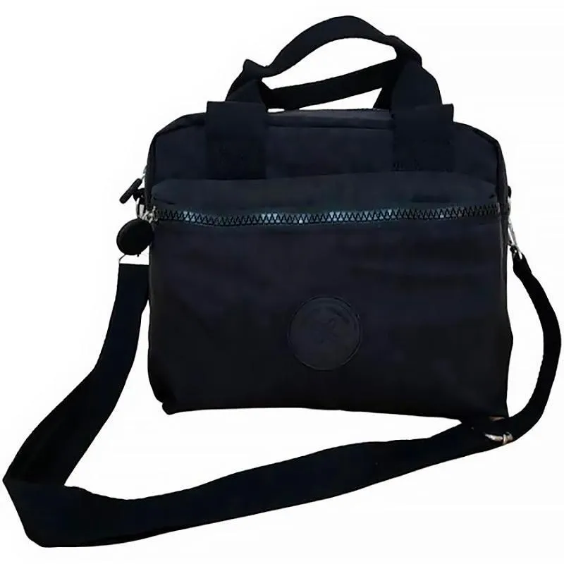 Lancheira Térmica Tiracolo Crinkle Trendy Preta 12470 Xeryus