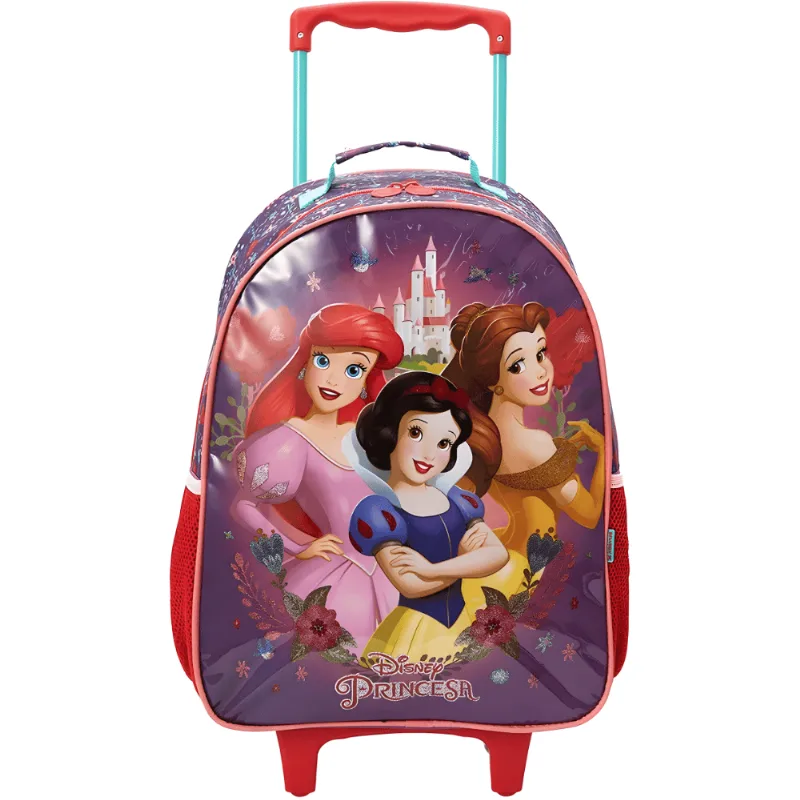 Mochilete Escolar Infantil Princesas Disney - Xeryus