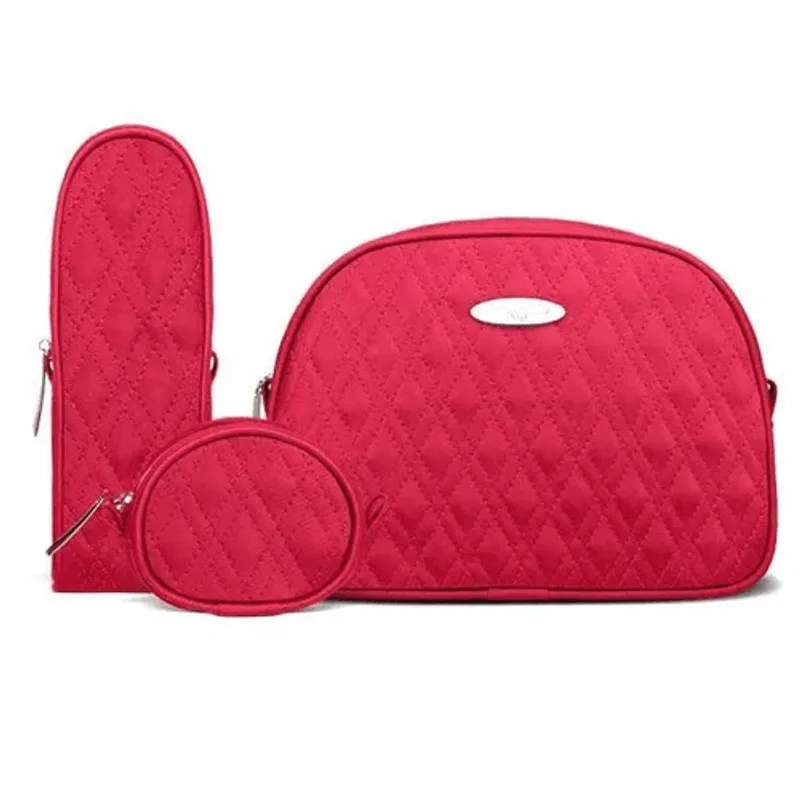 Kit Viagem Classic For Baby Bags Koala Cor Cereja