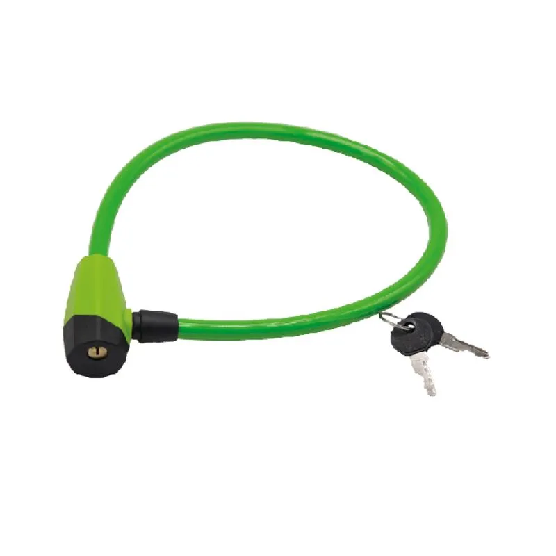 Cadeado Para Bicicleta Com Chave 10x65mm Verde