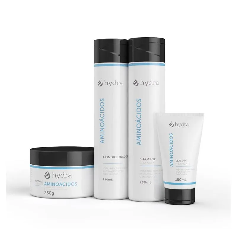 Kit Tratamento Capilar Aminoácidos 4 Produtos