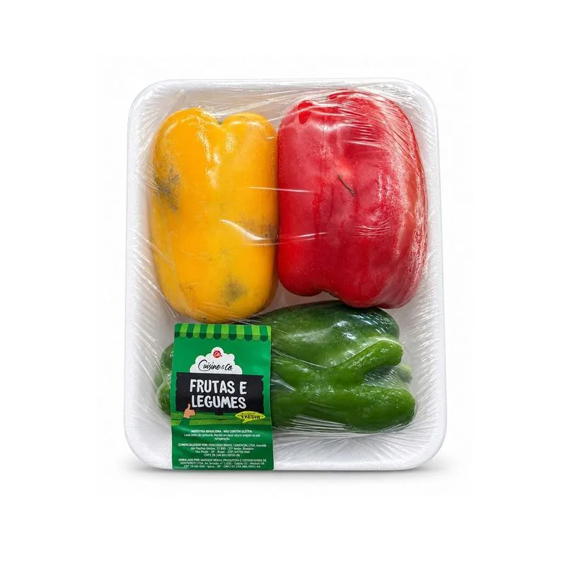 Pimentão Tricolor Cuisine&Co Embalado 500g