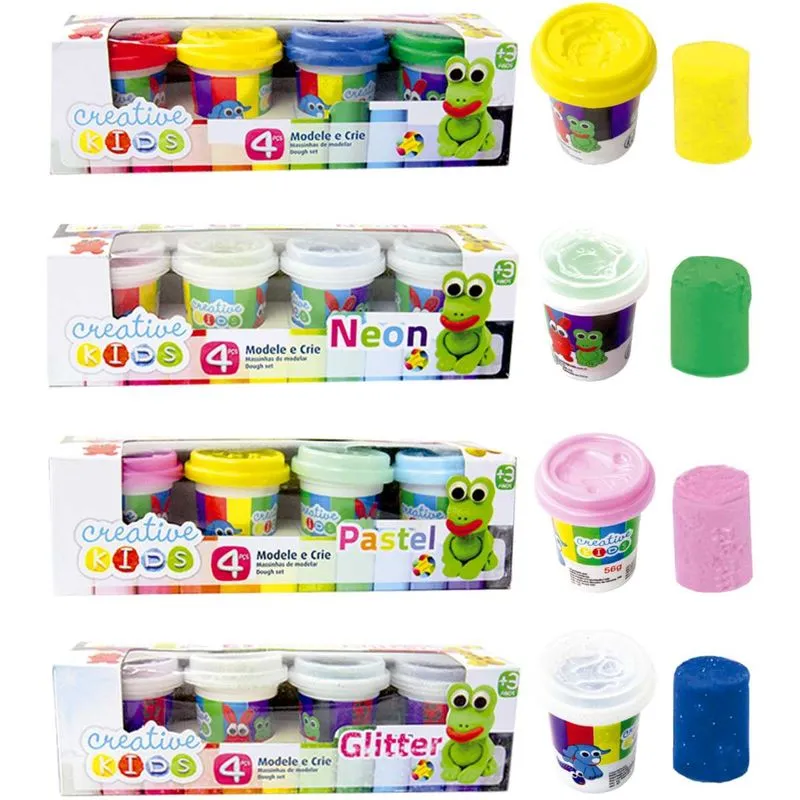 Modele e Crie 4 Potes 56G.