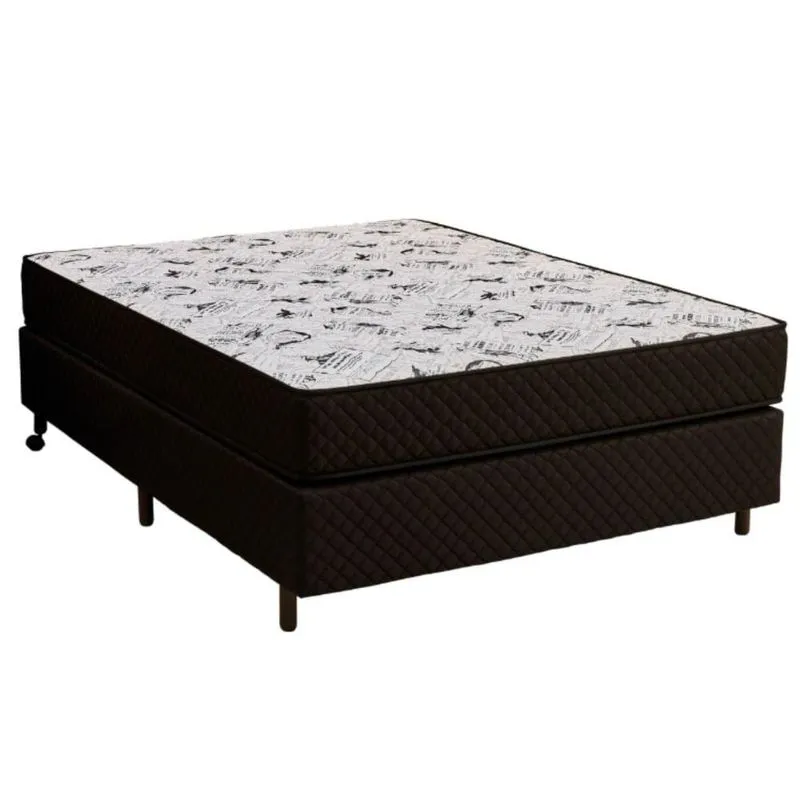 Colchão King Molas Superlastic D26 Pillow Top Americano Prorelax Espumas E Colchões