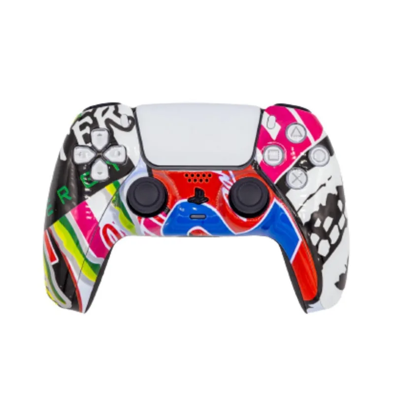 Controle Stelf Ps5 Com Grip Purple Chameleon Elite