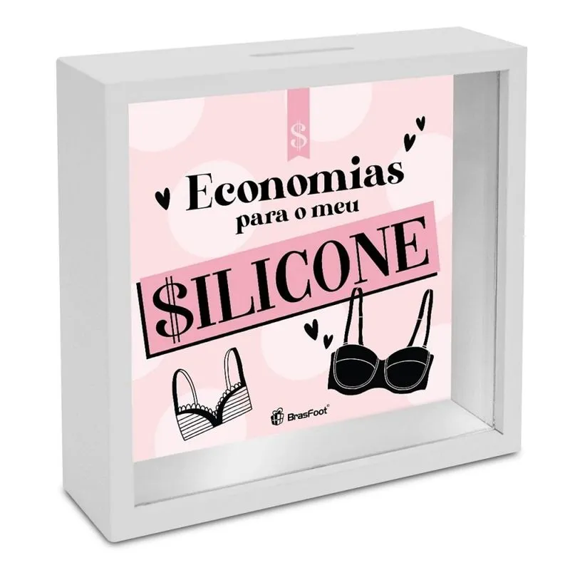 Quadro Cofre - Meu Silicone