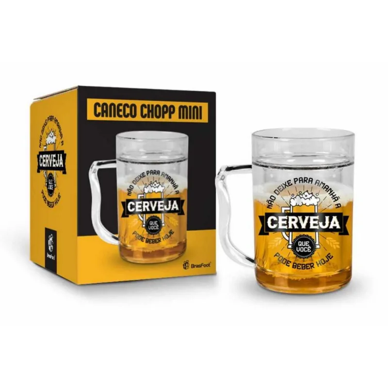 CANECA GEL 200ML NAO DEIXE PARA AMANHA BRASFOOT - BRASFOOT