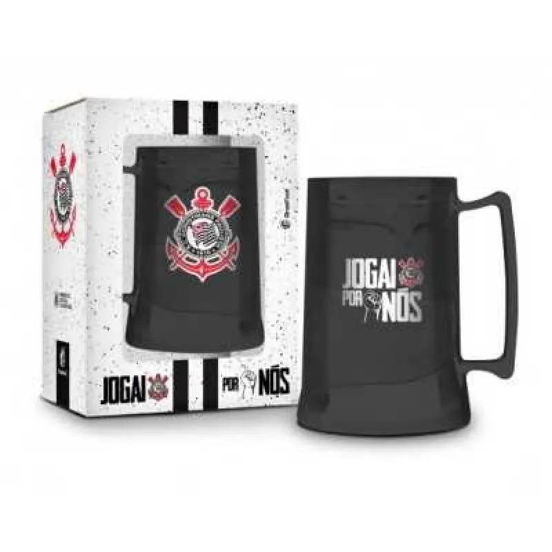 Caneca Gel 300ml Corinthians Brasfoot