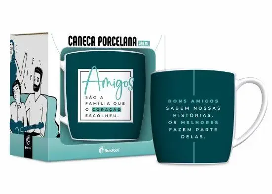 CANECA URBAN AMIGOS - Manaia Presentes
