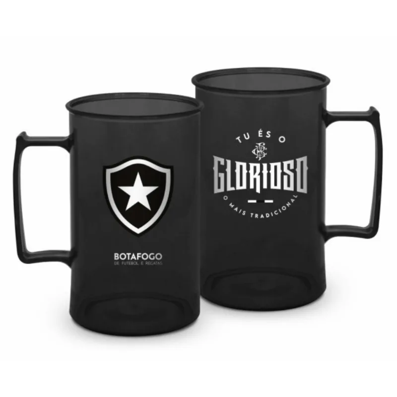 CANECA ACRÍLICA 400ML TIMES - BOTAFOGO - BRASFOOT