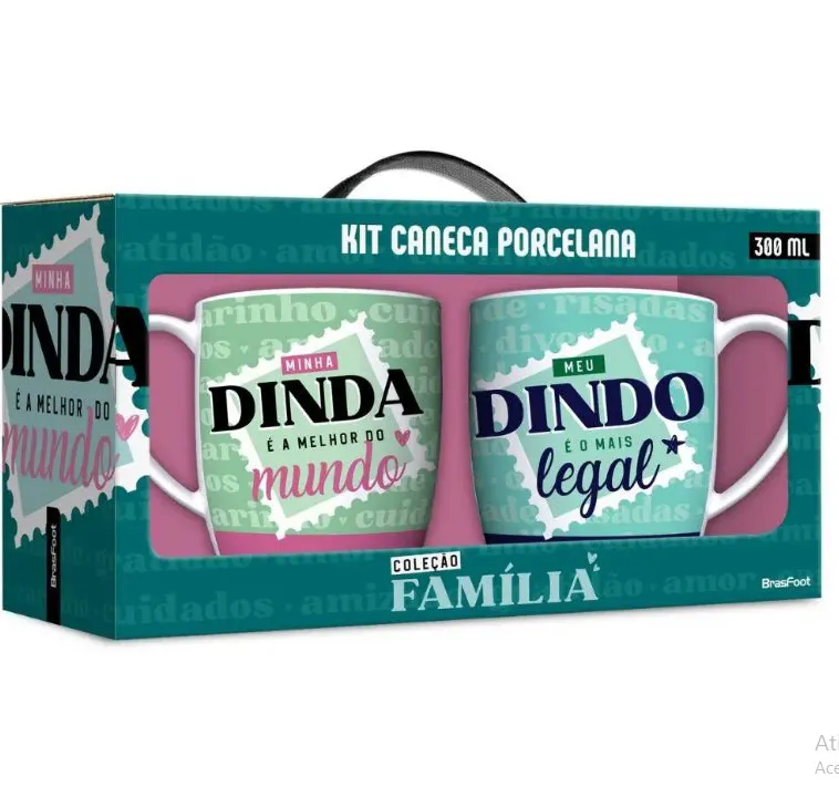 CANECA URBAN DINDO E DINDA LEGAL - Manaia Presentes