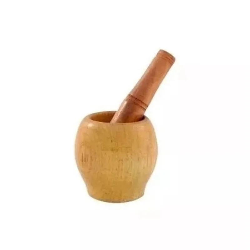 Socador De Alho Em Bambu CX057 - Casita