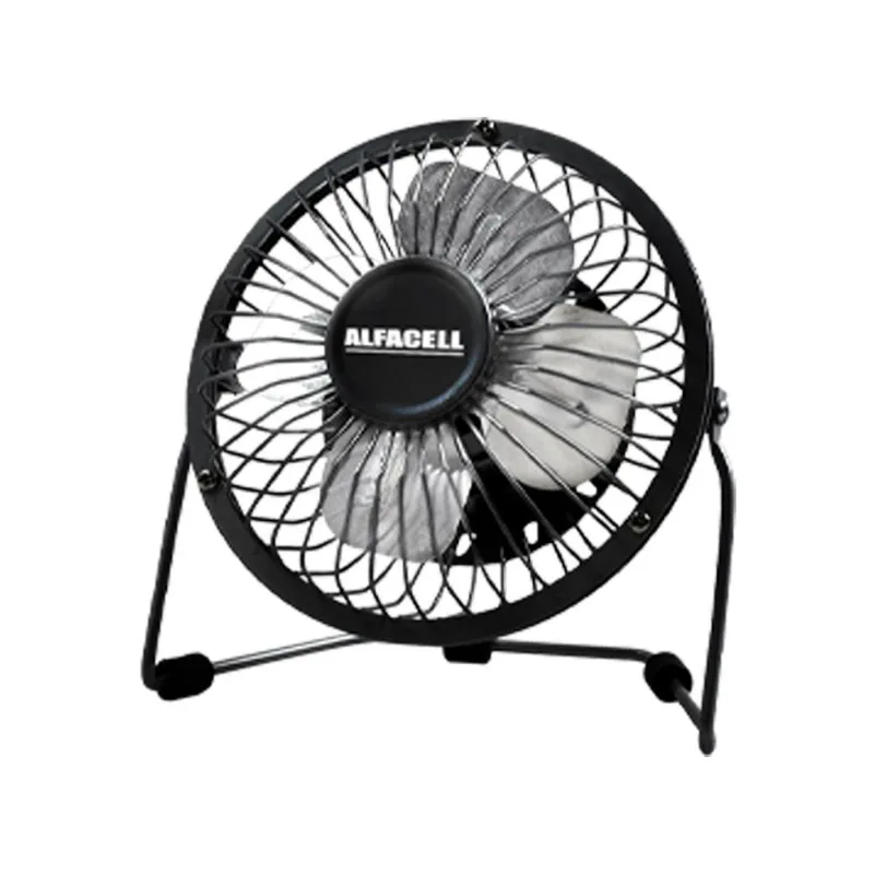 Mini Ventilador de Mesa Alfacell 4 Pás AL12005