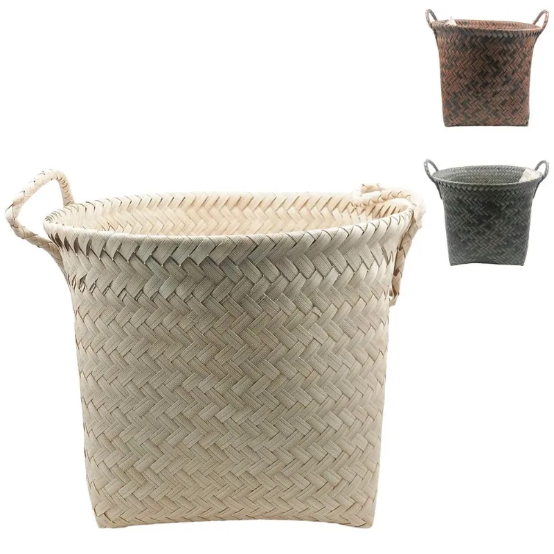 Cesto Organizador C/ Alça 35x30cm em Plástico Casita-Cores sortidas