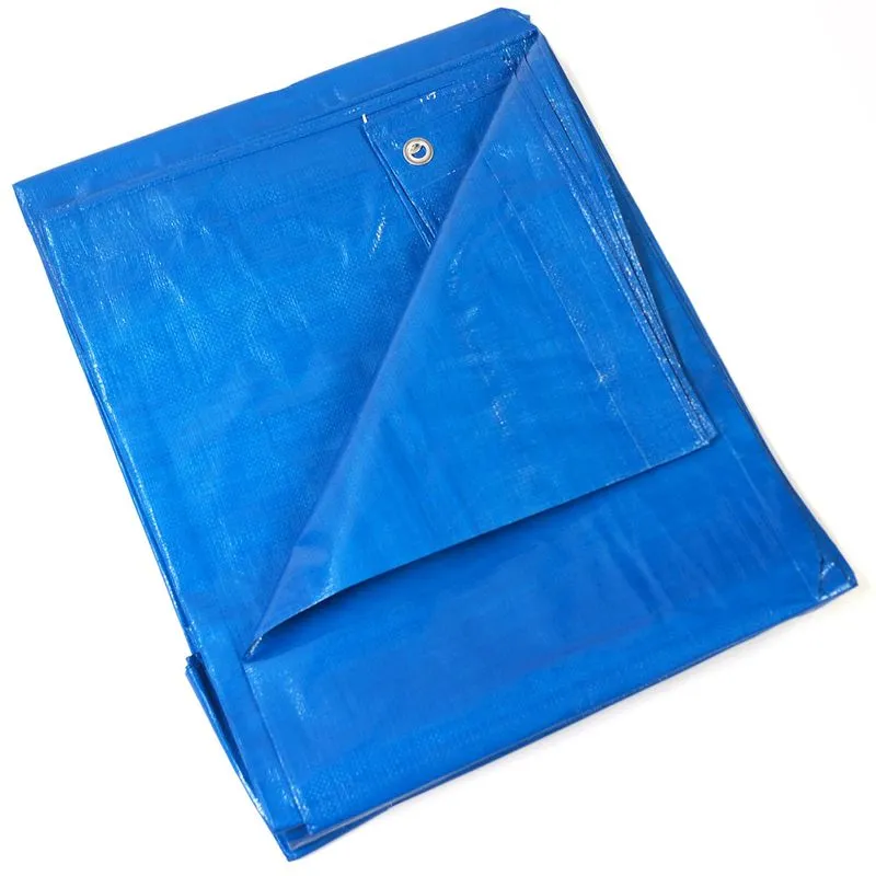 Lona De Polietileno Azul Impermeável Piscina Barraca Telhado 100 Micras/m2 3x2m