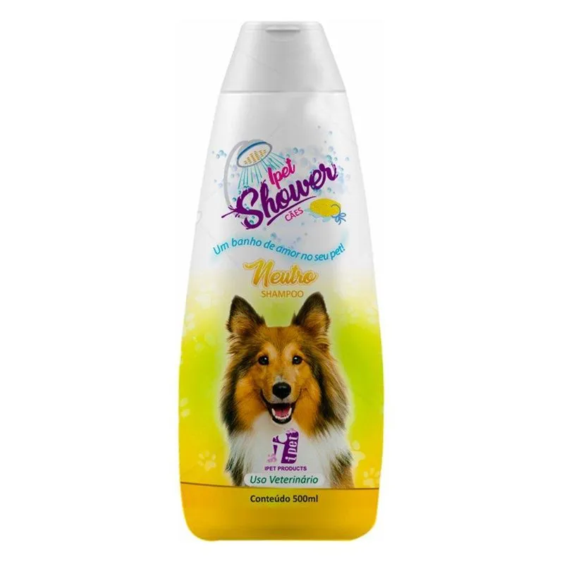 Shampoo Ipet Shower Neutro - 500 Ml