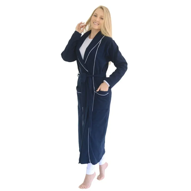 Robe Roupão Longo Microsoft Feminino Canto Íntimo
