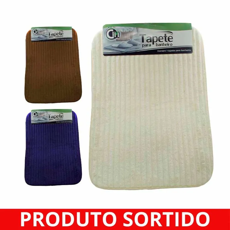 Tapete para Banheiro 58x38cm 8693 Cim - UN