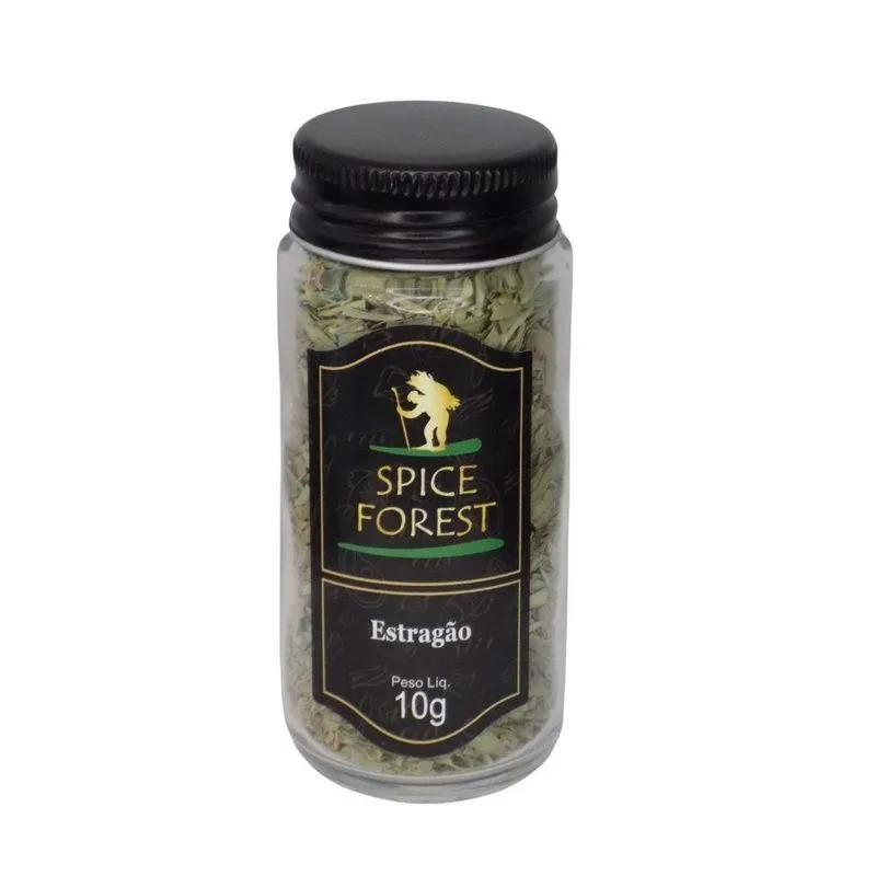Tempero Condimento Estragão Em Folhas - Spice Forest - 10 G
