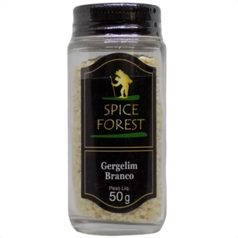 Tempero Gergelim Branco 50g - Spice Forest