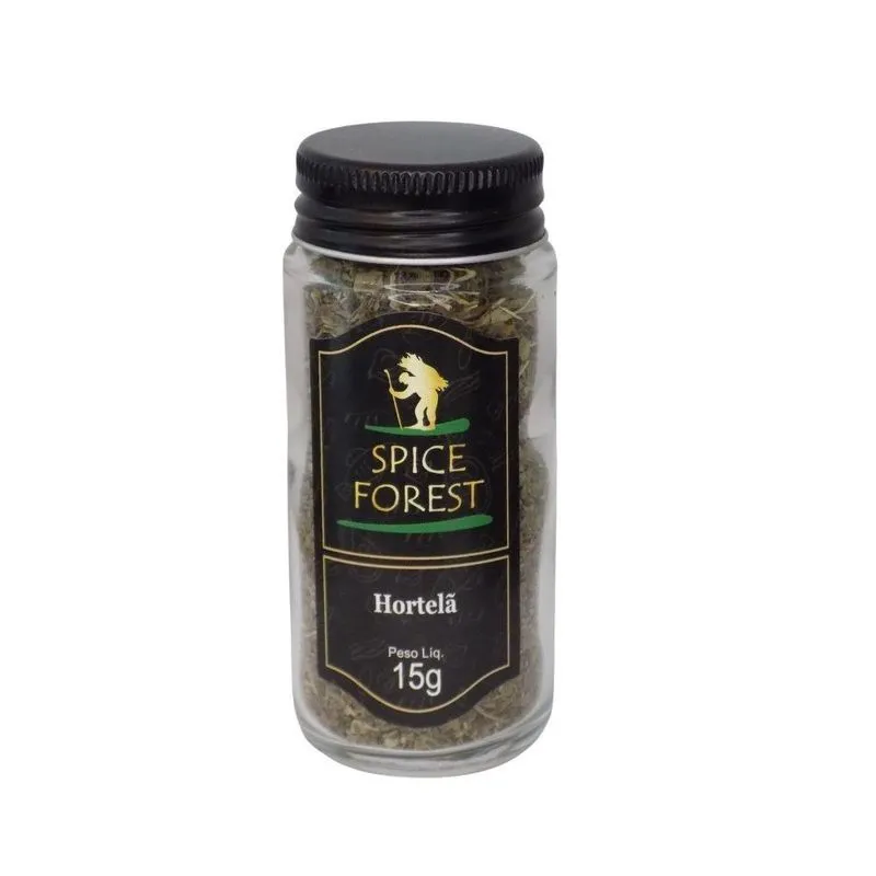Tempero Hortelã Natural Saudável Condimento Spice Forest 15g