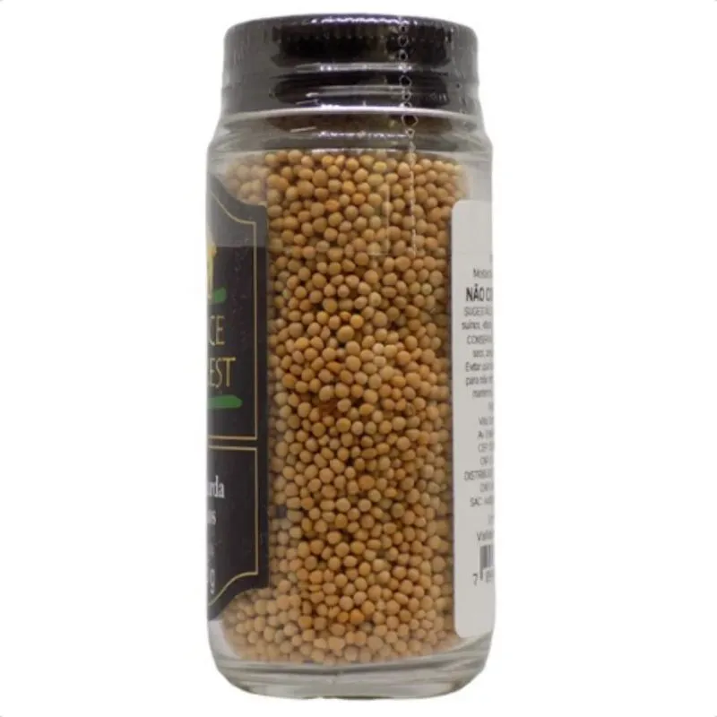 Tempero Mostarda Em Grãos 75g - Spice Forest